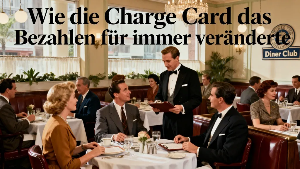 Der Diners-Club-Effekt: wie die erste Charge Card das Bezahlen neu definierte